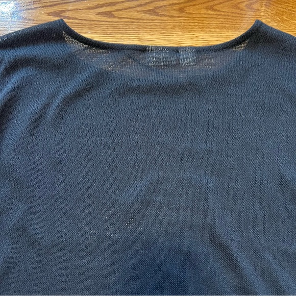 Noisy May Sheer Black Sweater - Picture 11 of 13